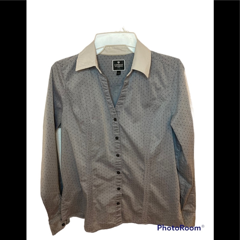 Express long sleeve button down shirt size S